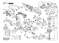 Bosch 3 601 H91 C72 GWS 22-230 LVI Angle Grinder 230 V / GB Spare Parts GWS22-230LVI